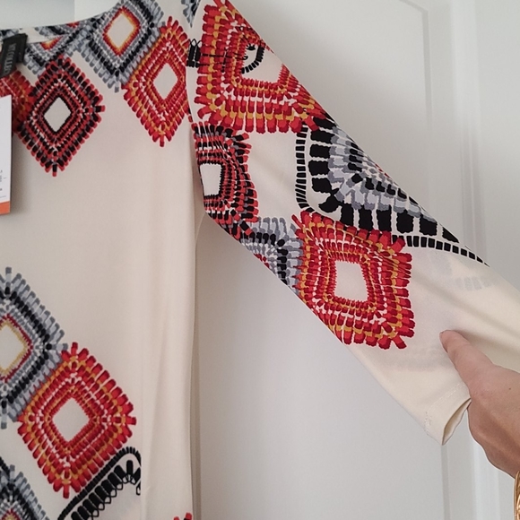 3/4 sleeve dress - Picture 3 of 3